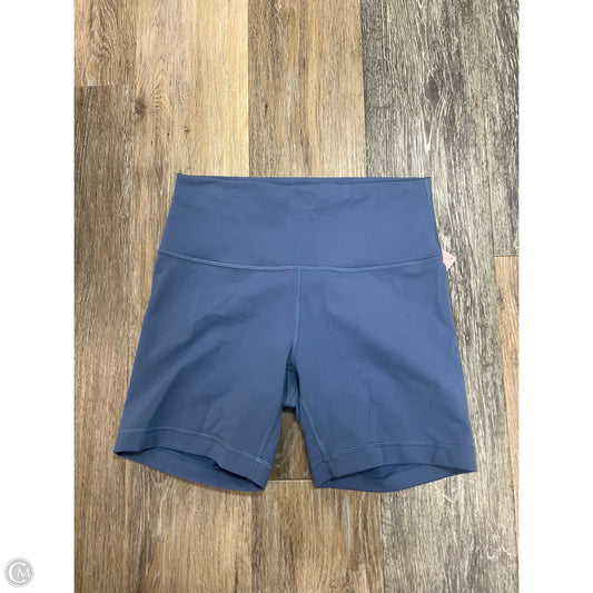 Athletic Shorts By Lululemon In Blue, Size: 8