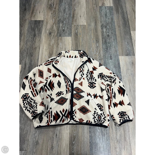 Jacket Fleece By Collabo In Multi-colored, Size: L
