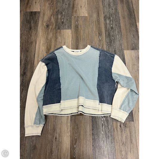 Top Long Sleeve By Eesome In Blue, Size: L