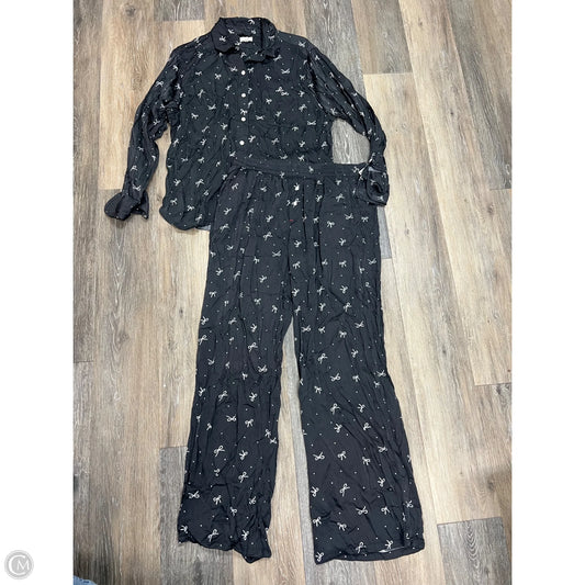 Pajamas 2pc By Aerie In Grey, Size: M