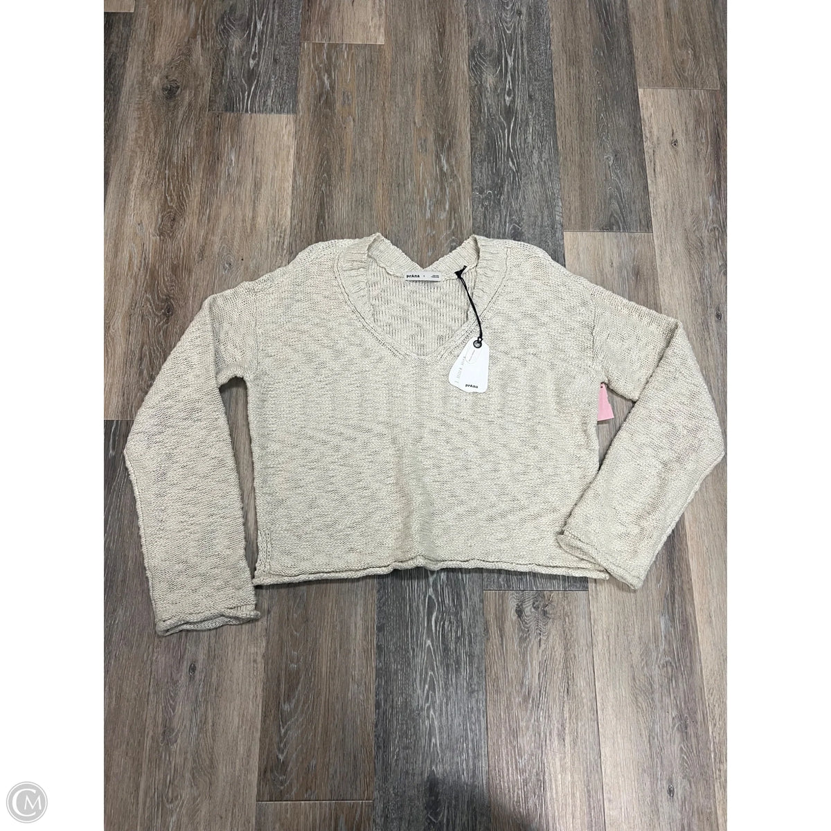 Sweater By Prana In Cream, Size: S