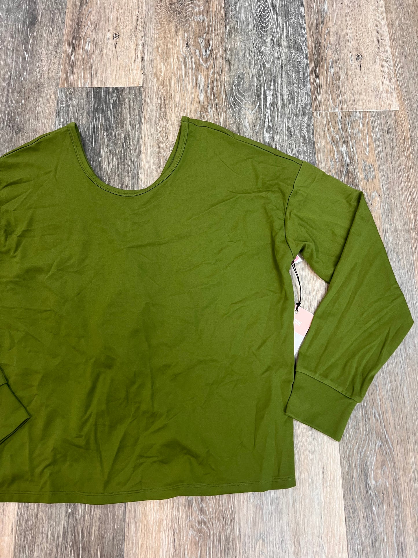 Top Long Sleeve By Cabi In Green, Size: M