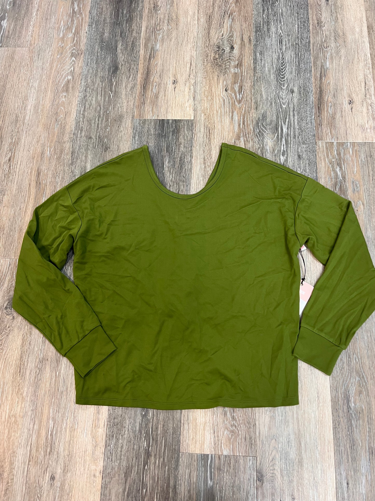 Top Long Sleeve By Cabi In Green, Size: M