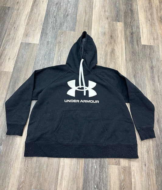 Athletic Sweatshirt Hoodie By Under Armour  Size: 3x