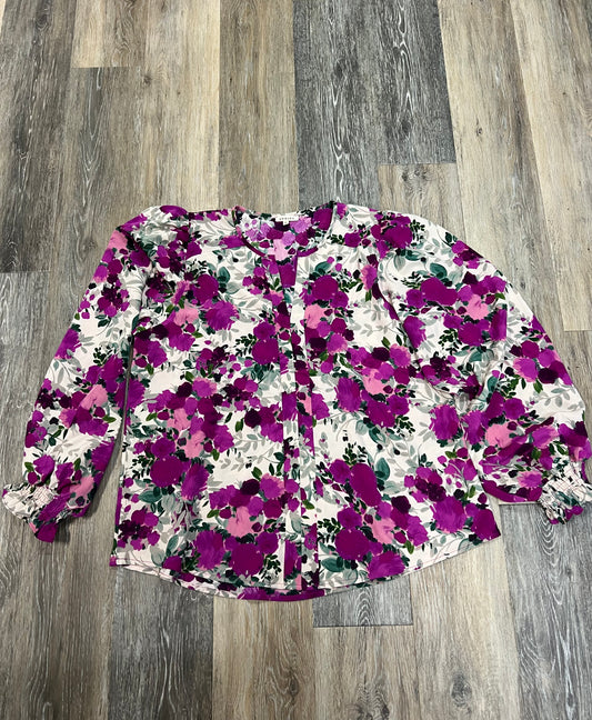 Blouse Long Sleeve By Jodifl  Size: Large