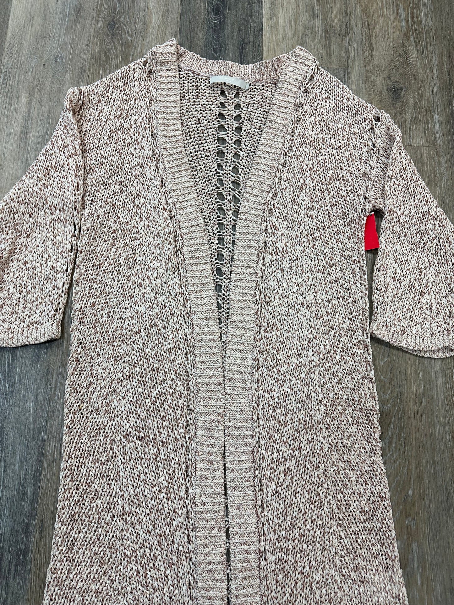 Sweater Cardigan By One Grey Day In Pink, Size: Xs