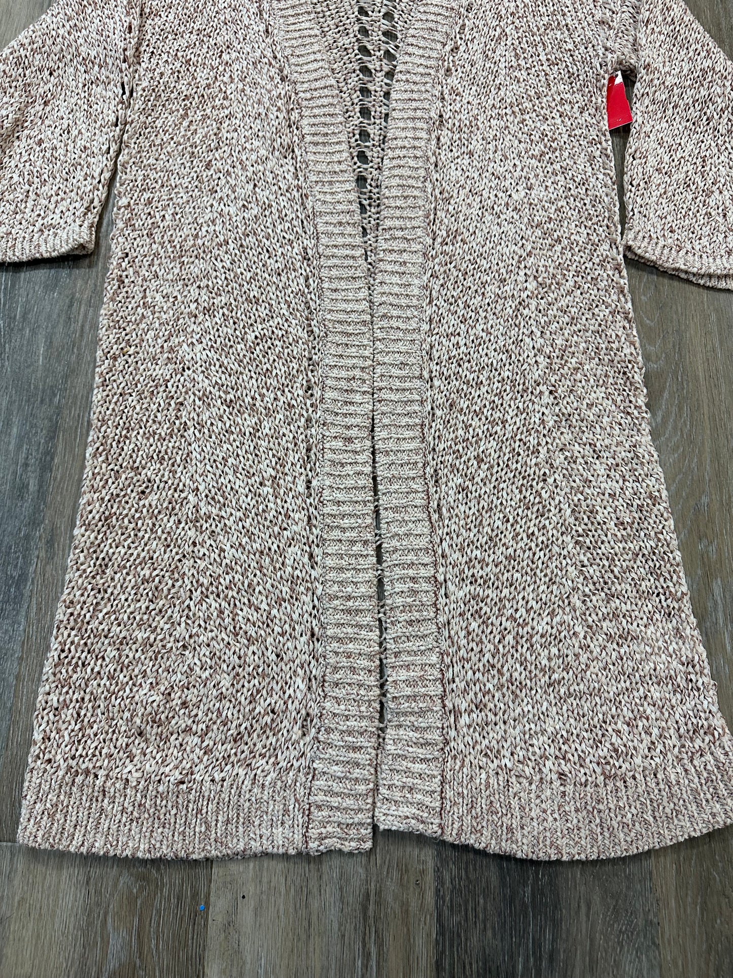 Sweater Cardigan By One Grey Day In Pink, Size: Xs