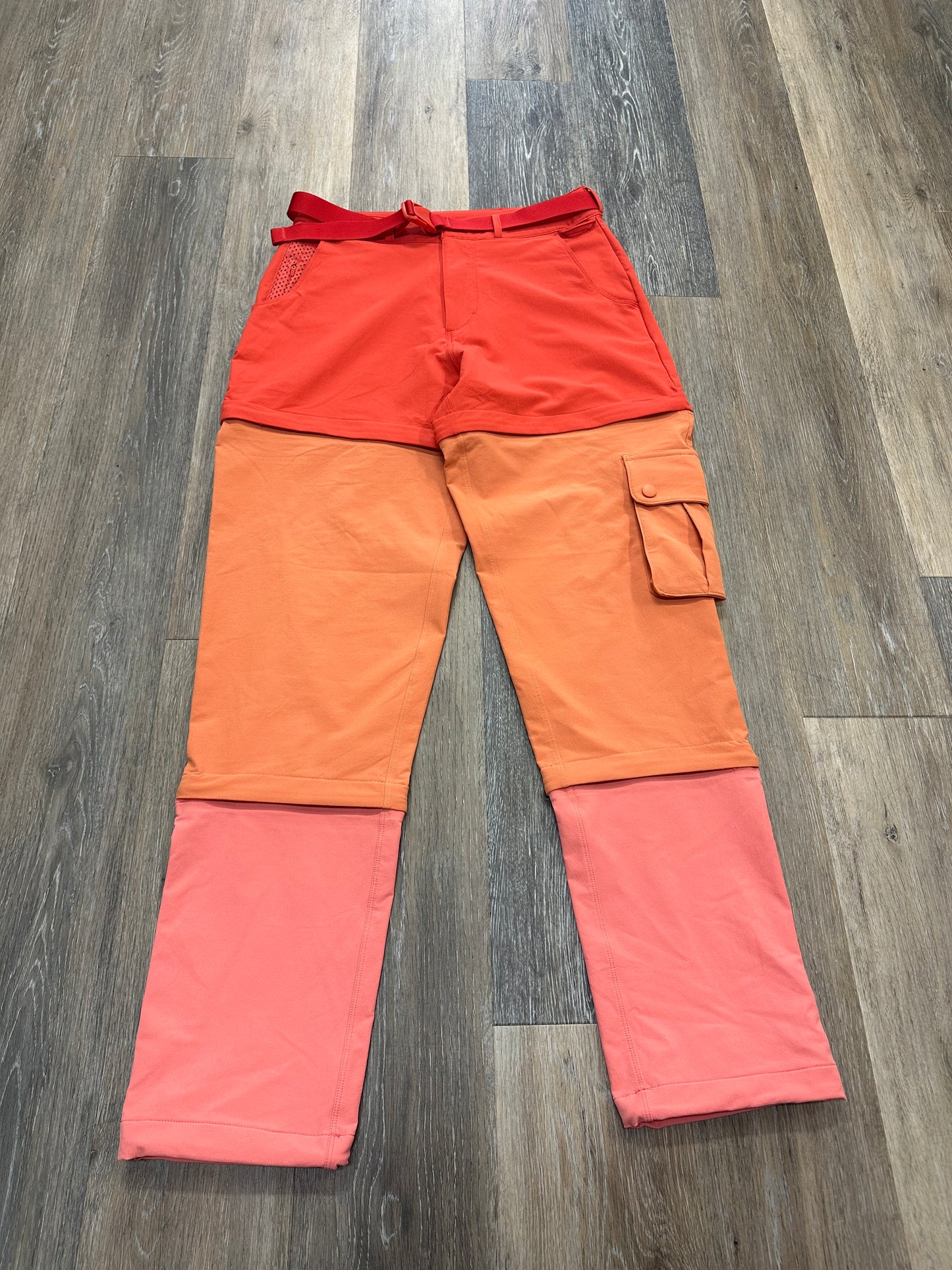 Orange Athletic Pants Outdoor Voices, Size S