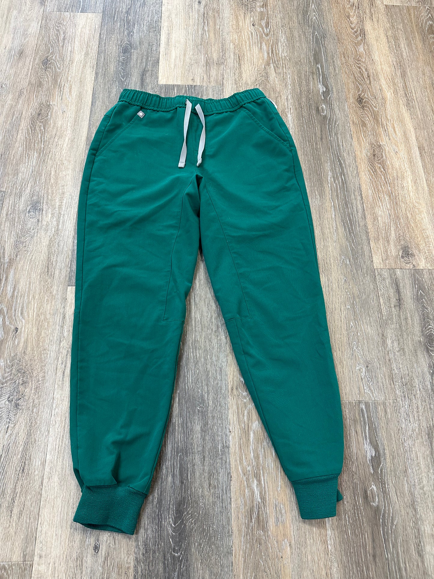 Athletic Pants By Figs In Green, Size: S