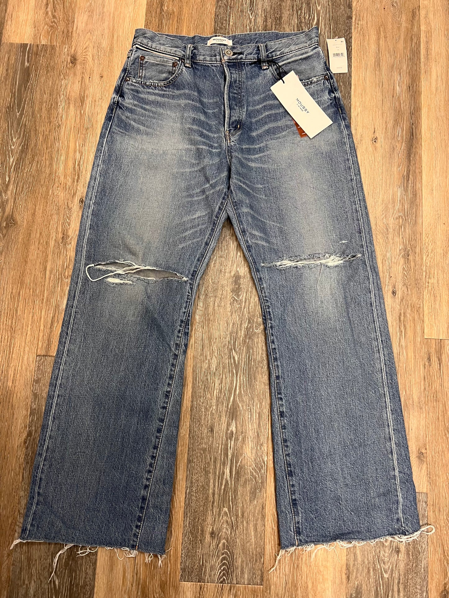 Jeans Designer By Moussy In Blue Denim, Size: 8/29