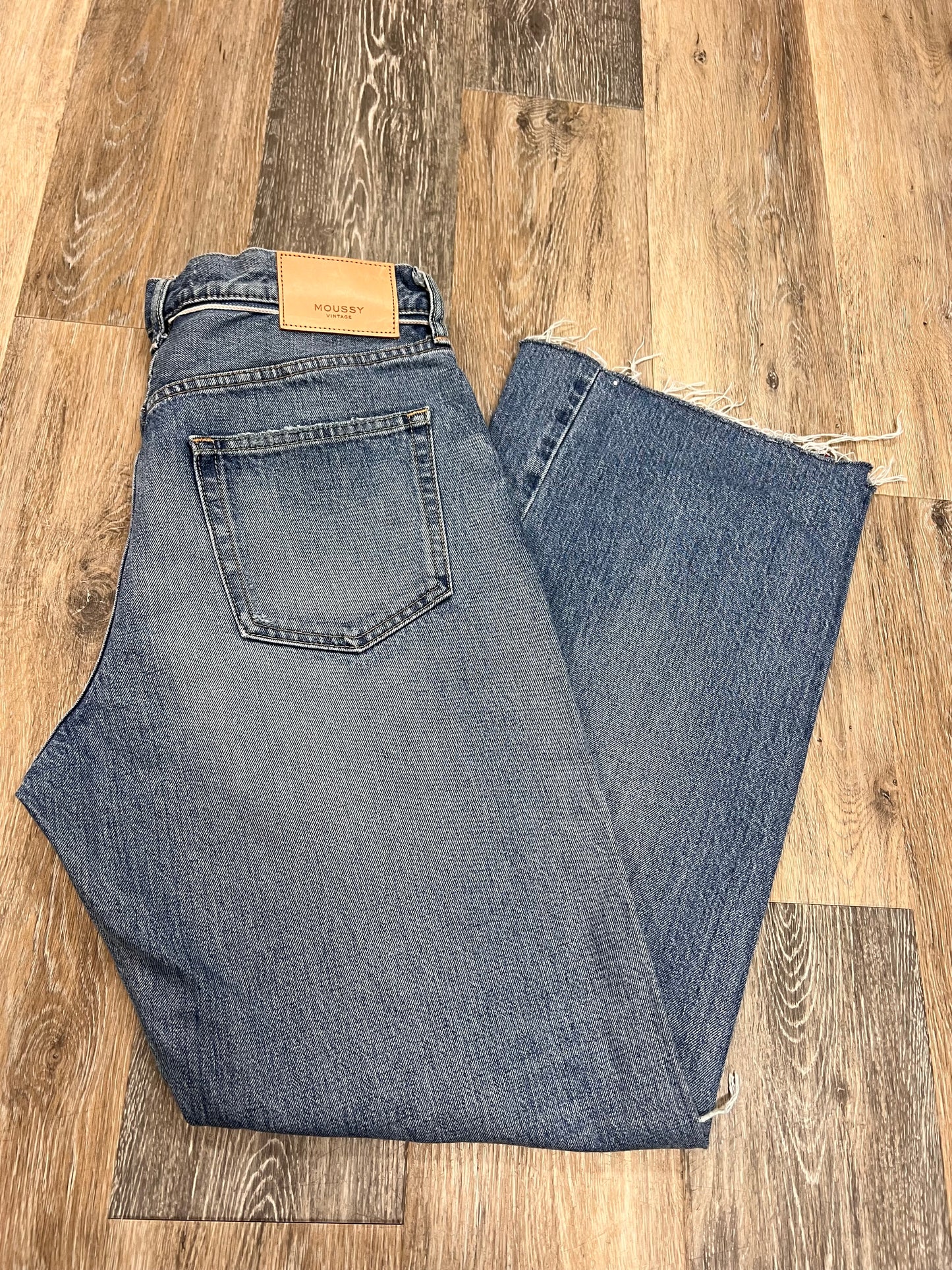 Jeans Designer By Moussy In Blue Denim, Size: 8/29