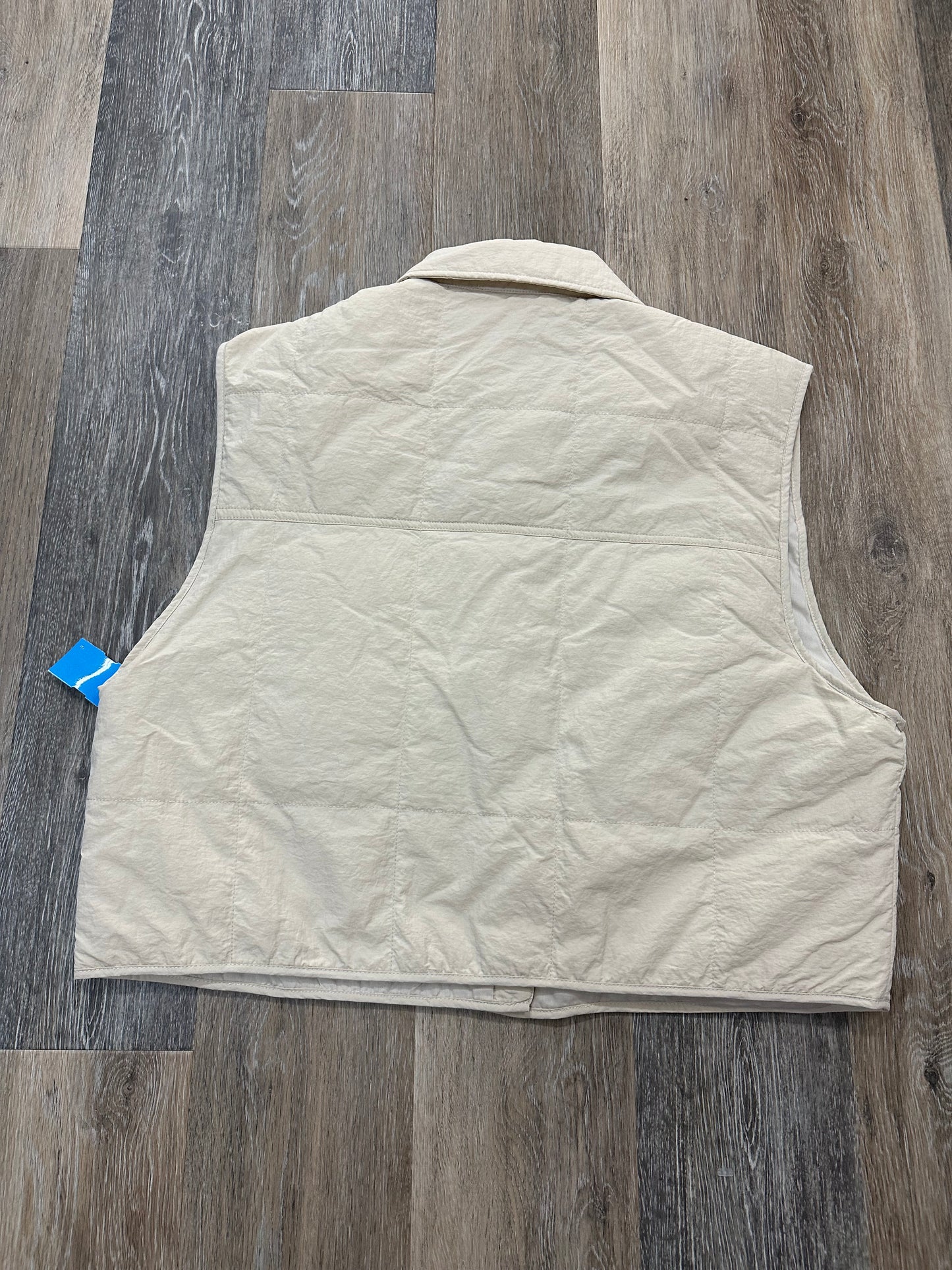 Vest Puffer & Quilted By Ces Femme In Cream, Size: M