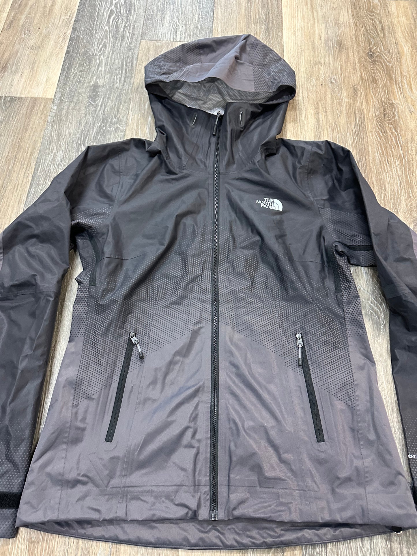 Jacket Windbreaker By The North Face In Grey, Size: S