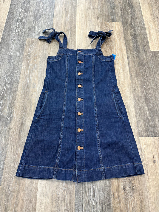 Dress Casual Short By Madewell In Blue Denim, Size: 0