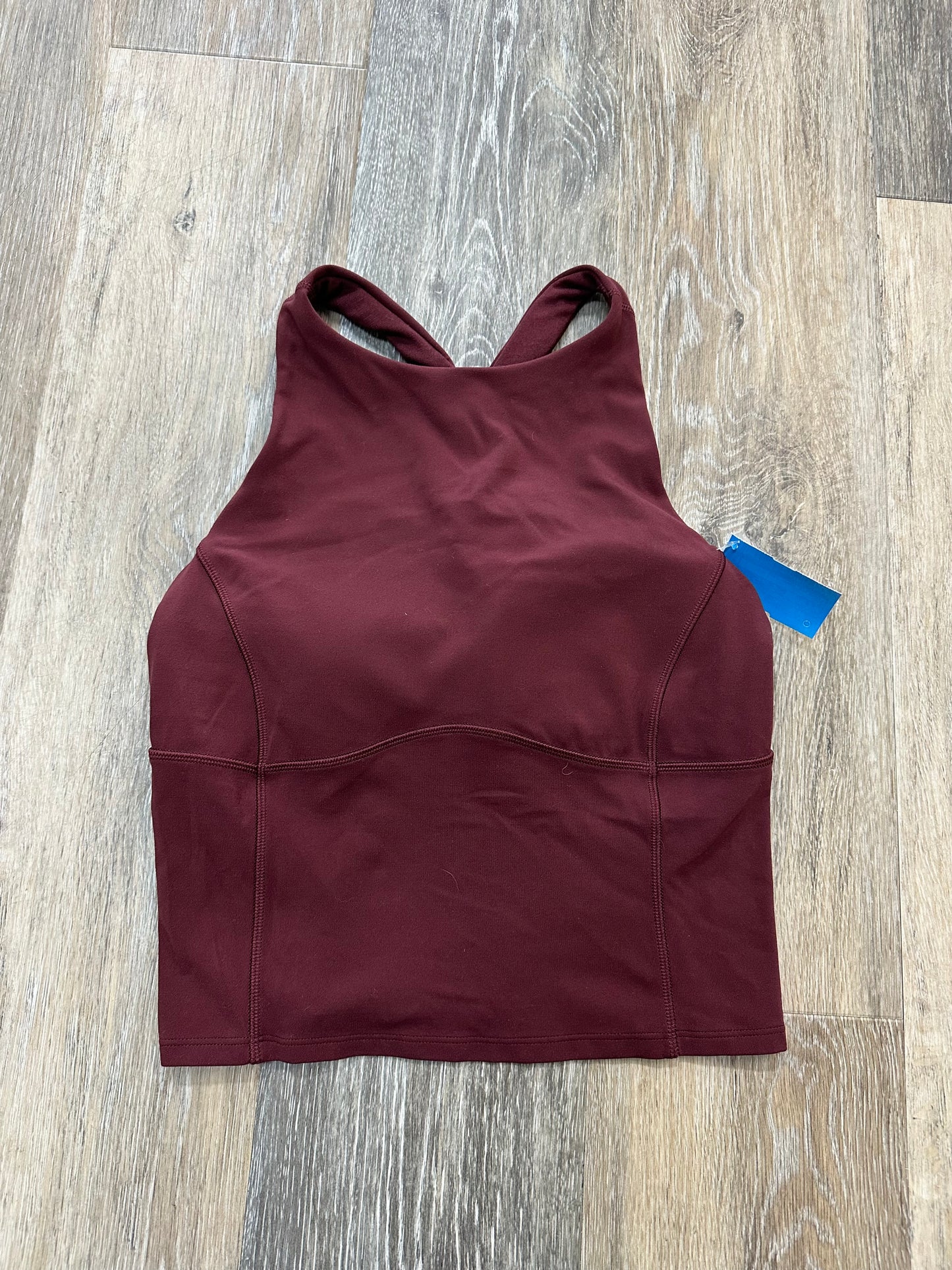 Athletic Tank Top By Lululemon In Red, Size: 2