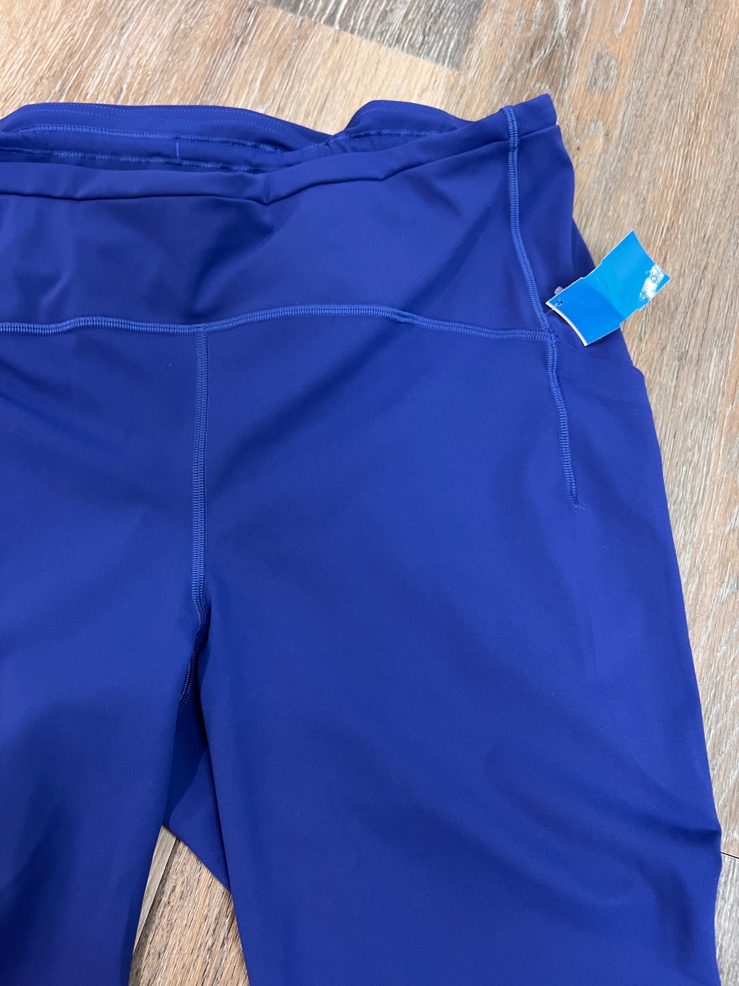 Athletic Leggings By Lululemon In Blue, Size: 18