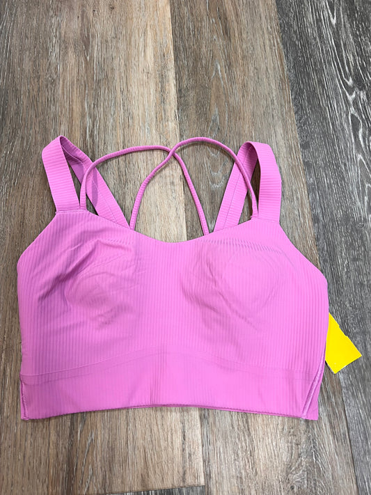 Athletic Bra By Lululemon In Purple, Size: 6