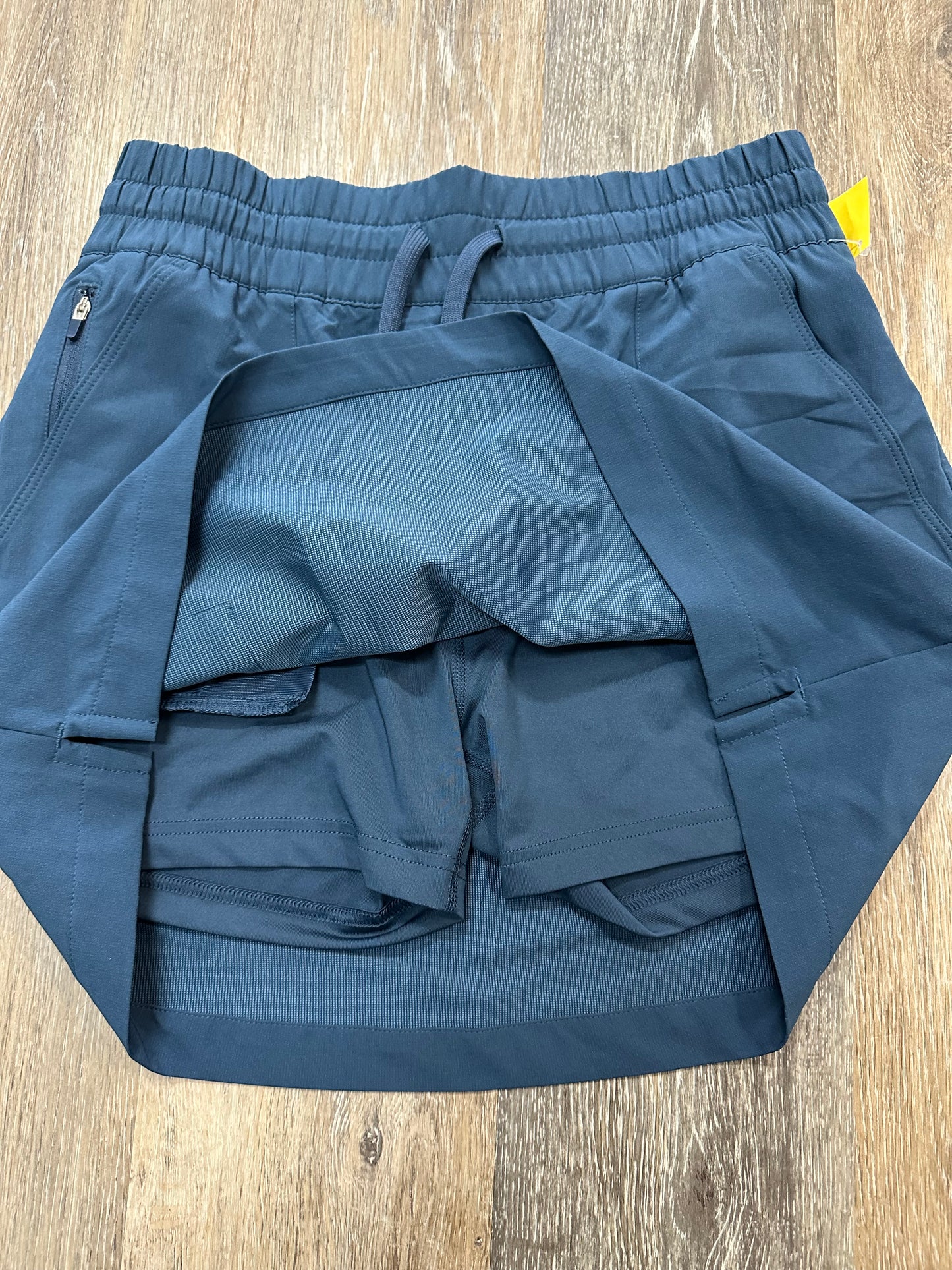 Athletic Skort By Adidas In Blue, Size: S