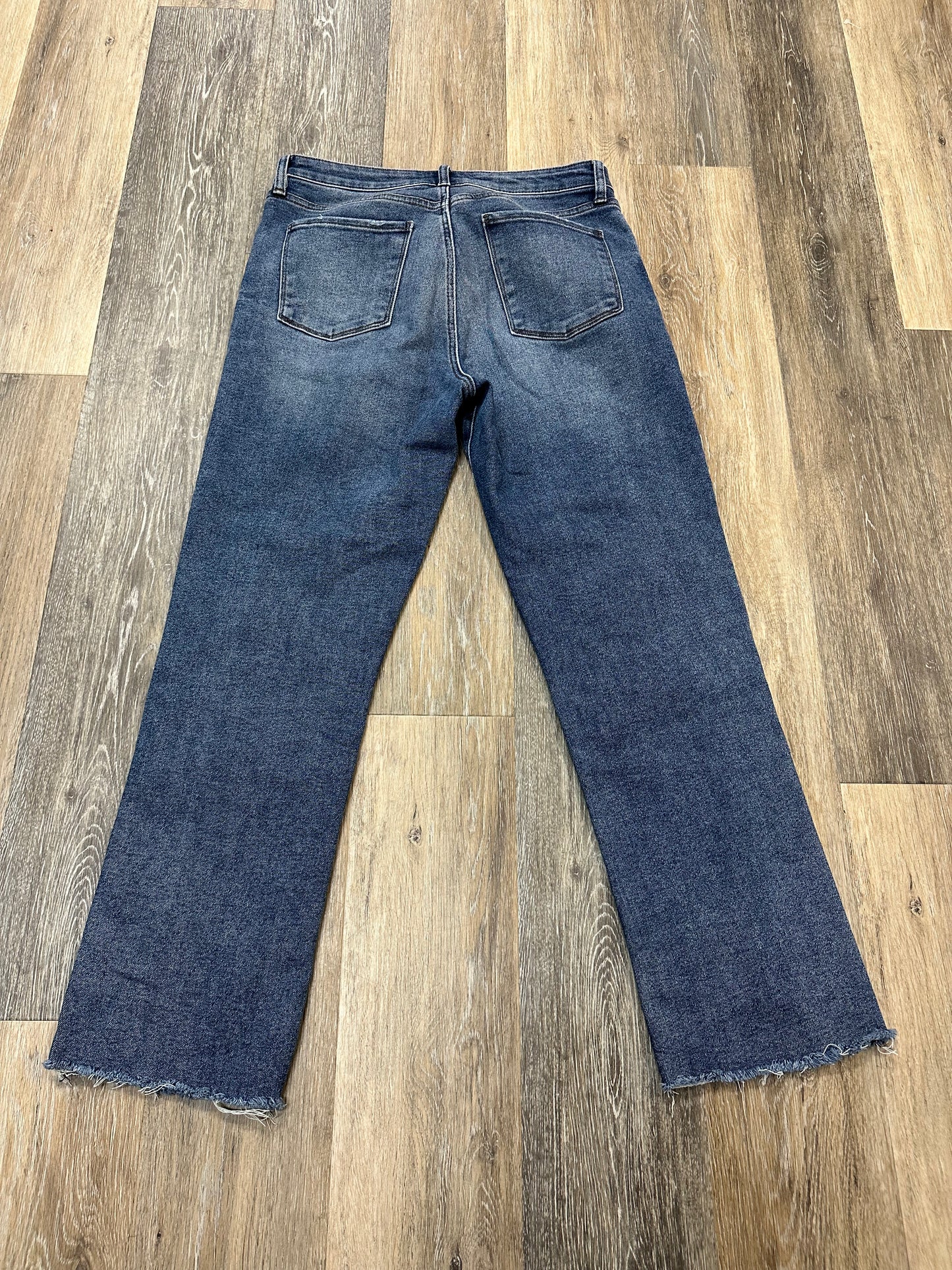 Jeans Straight By Evereve In Blue Denim, Size: 10/30