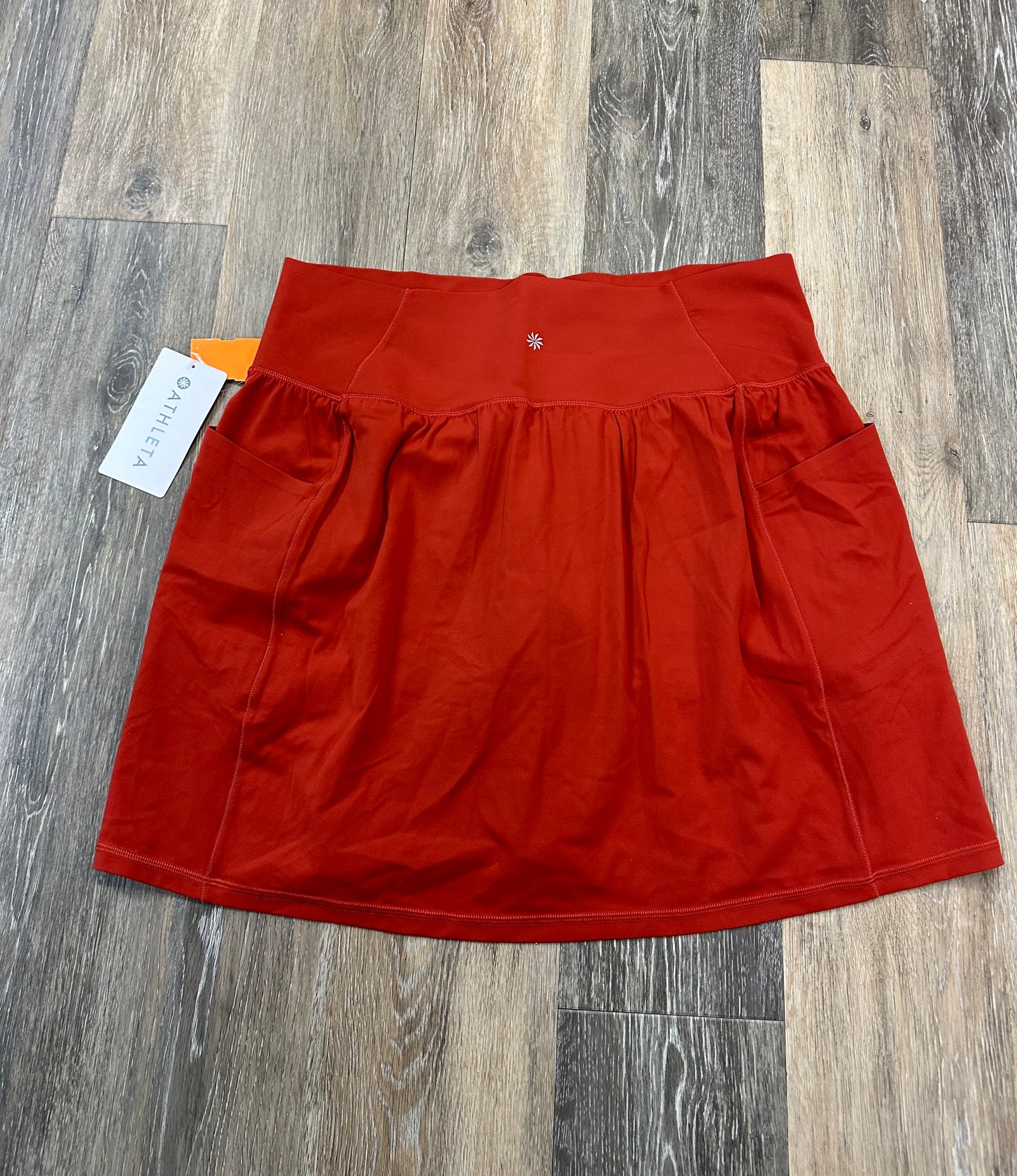 Athletic Skort By Athleta In Red, Size: 1x