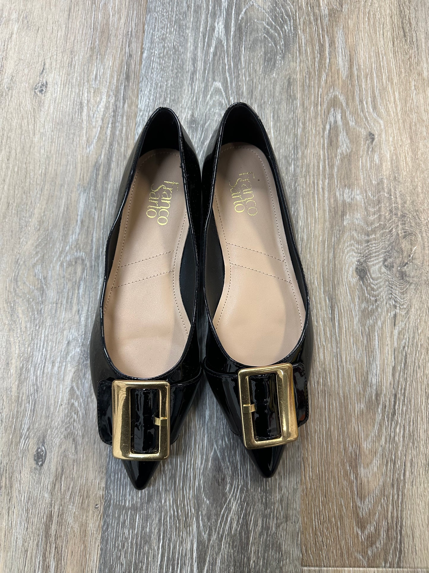 Shoes Flats By Franco Sarto In Black, Size: 8.5