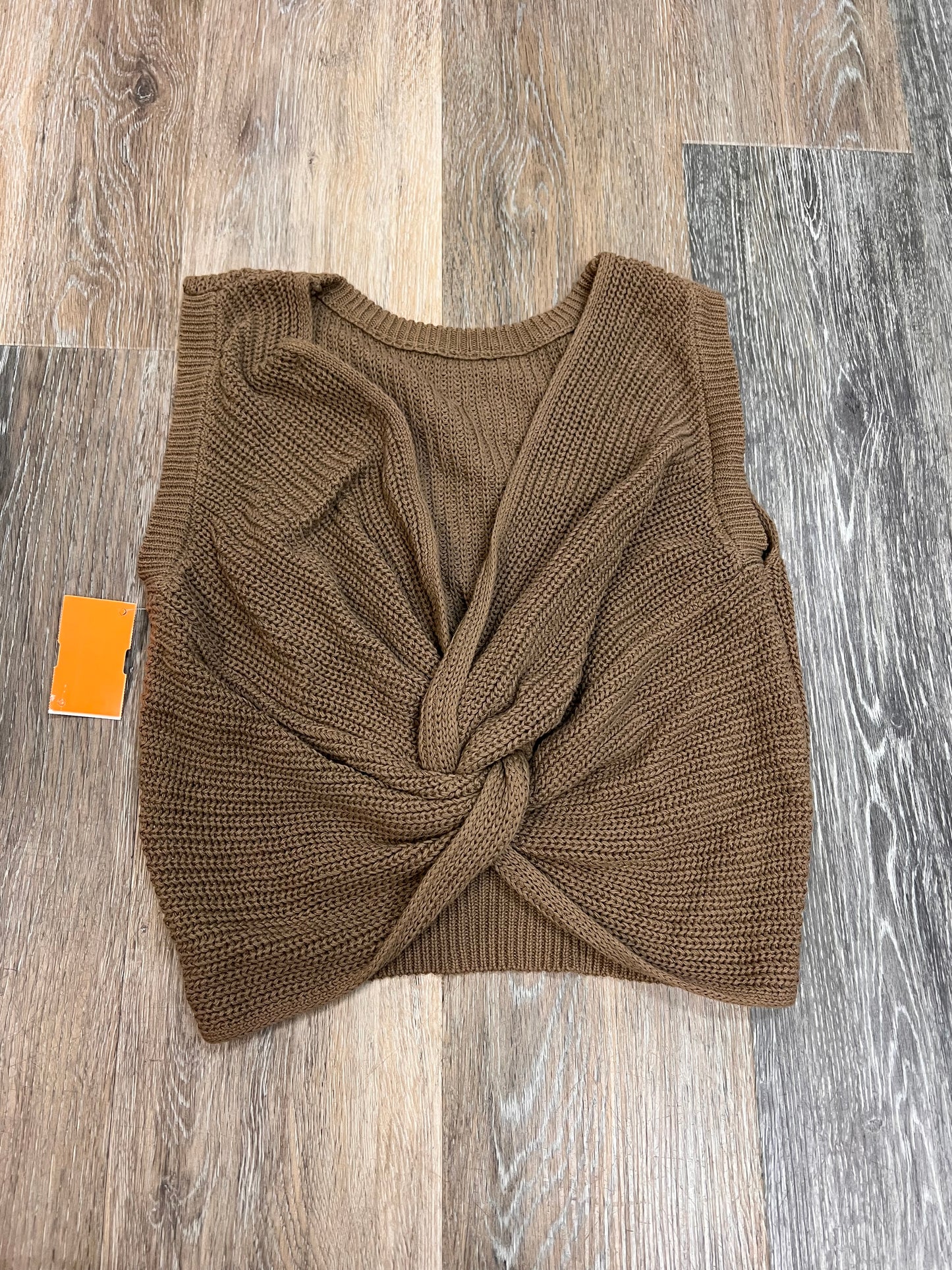 Tank Top By Miou Muse In Brown, Size: S