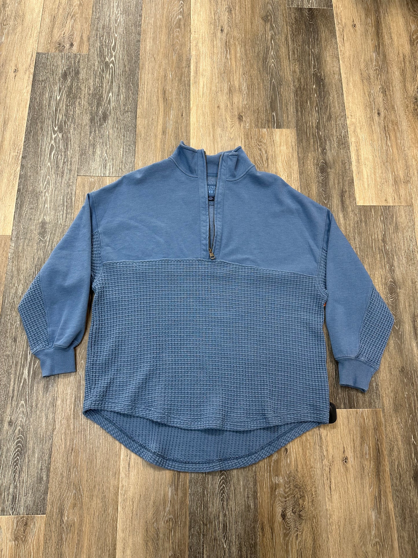 Top Long Sleeve By American Eagle In Blue, Size: Xs