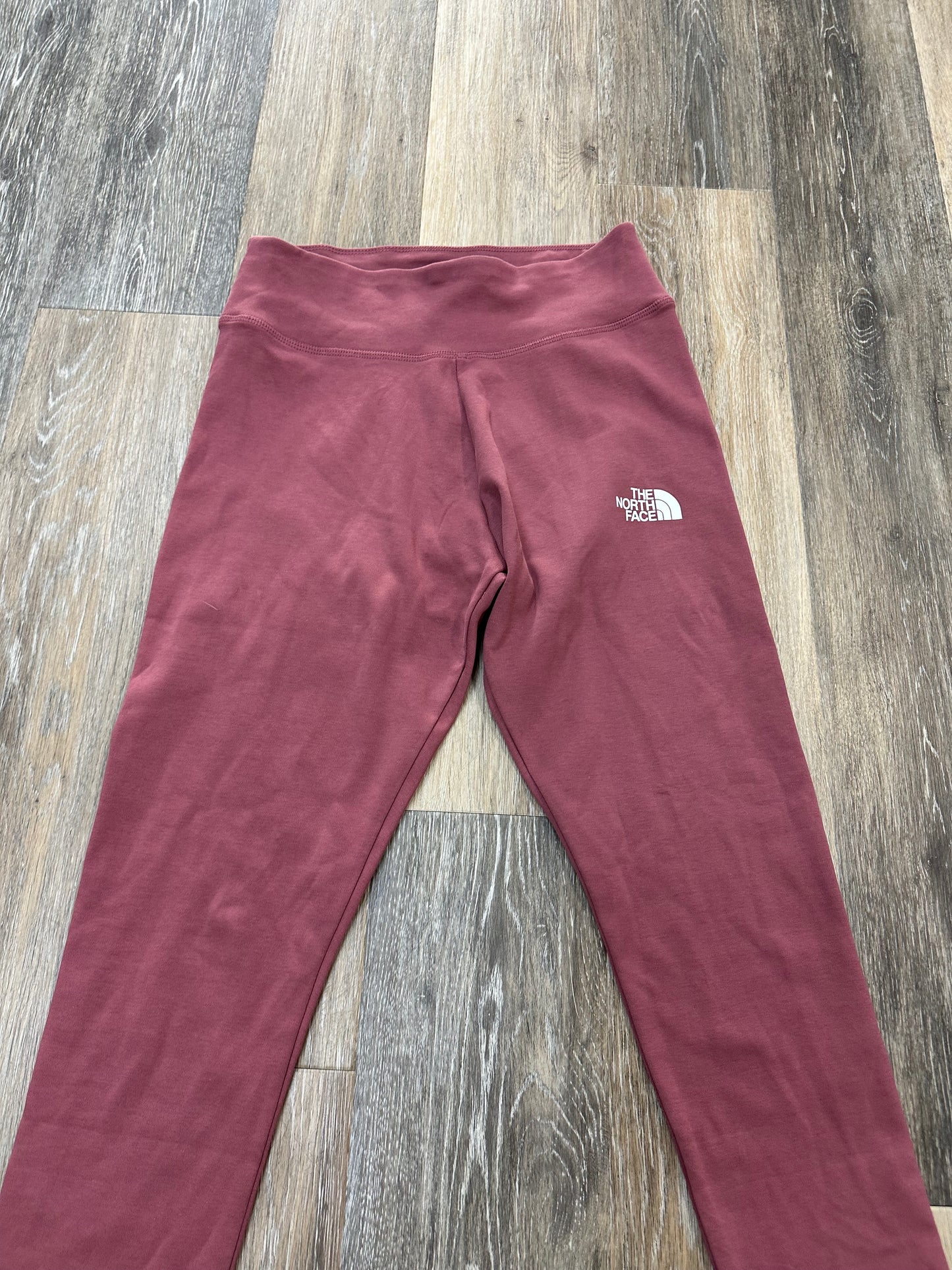 Athletic Leggings By The North Face In Pink, Size: M