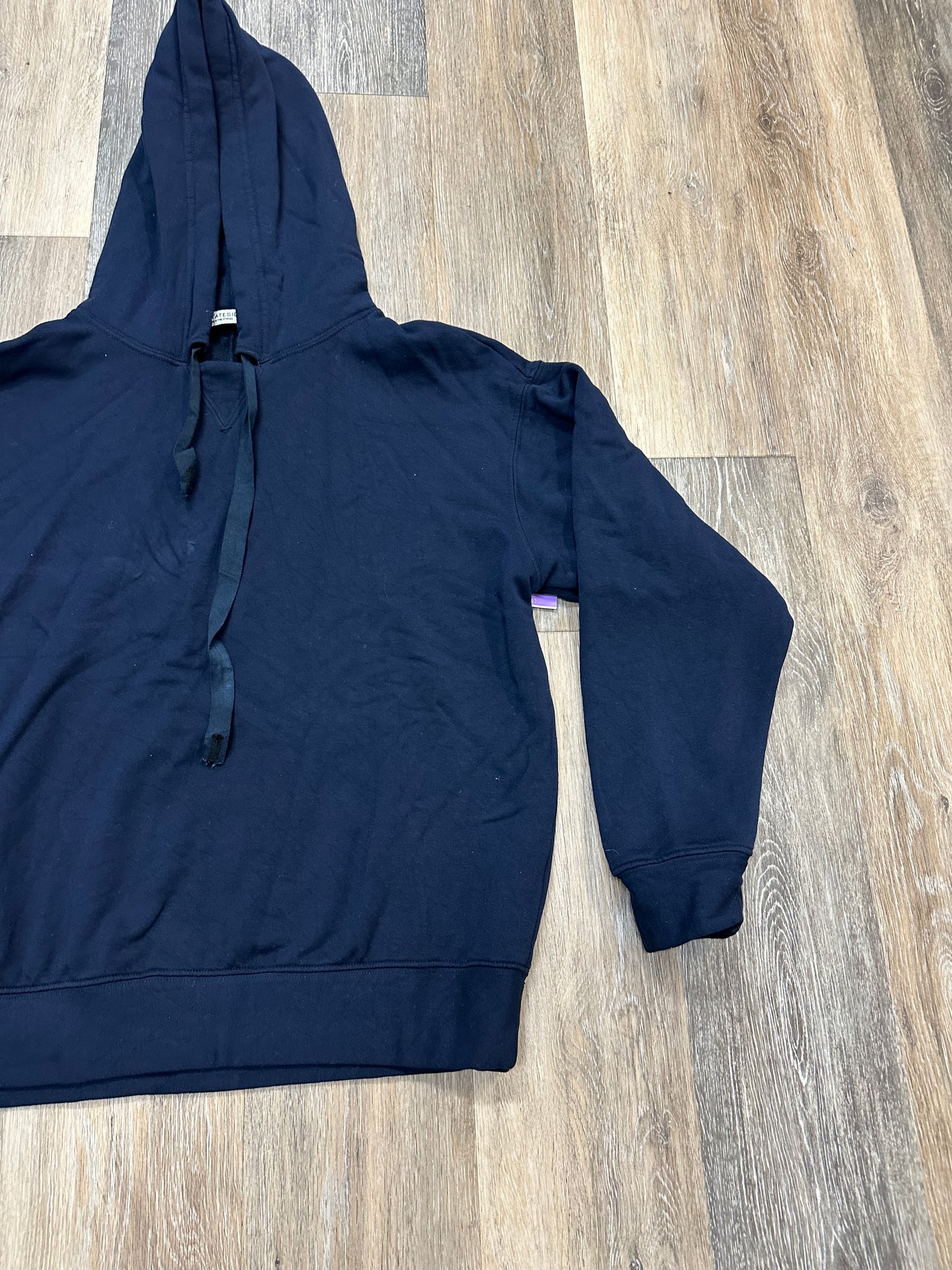 Sweatshirt Hoodie By Stateside In Blue, Size: M