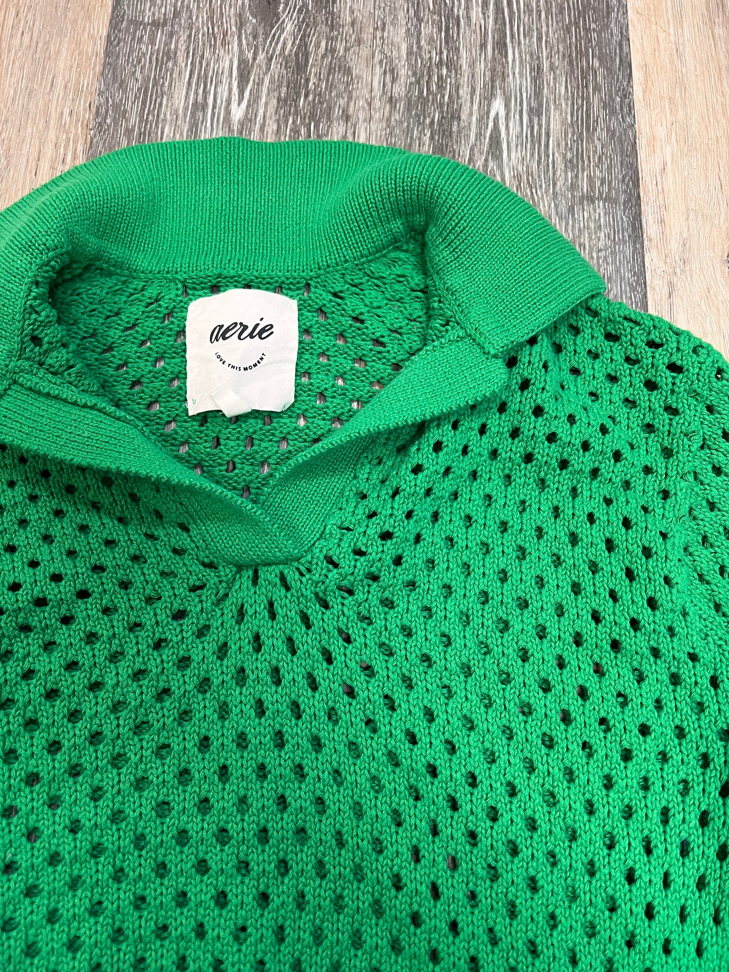 Sweater By Aerie In Green, Size: Xs