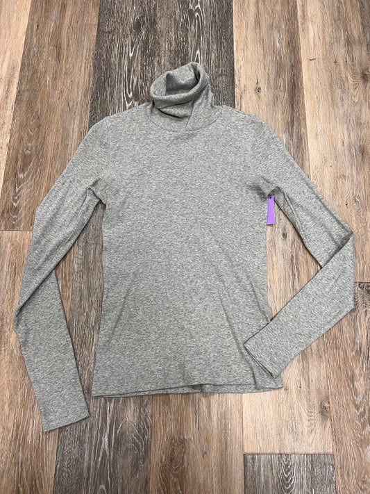 Top Long Sleeve By Everlane In Grey, Size: Xs