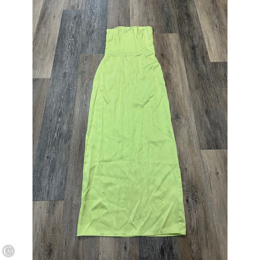 Dress Casual Maxi By Abercrombie And Fitch In Green, Size: Xxs