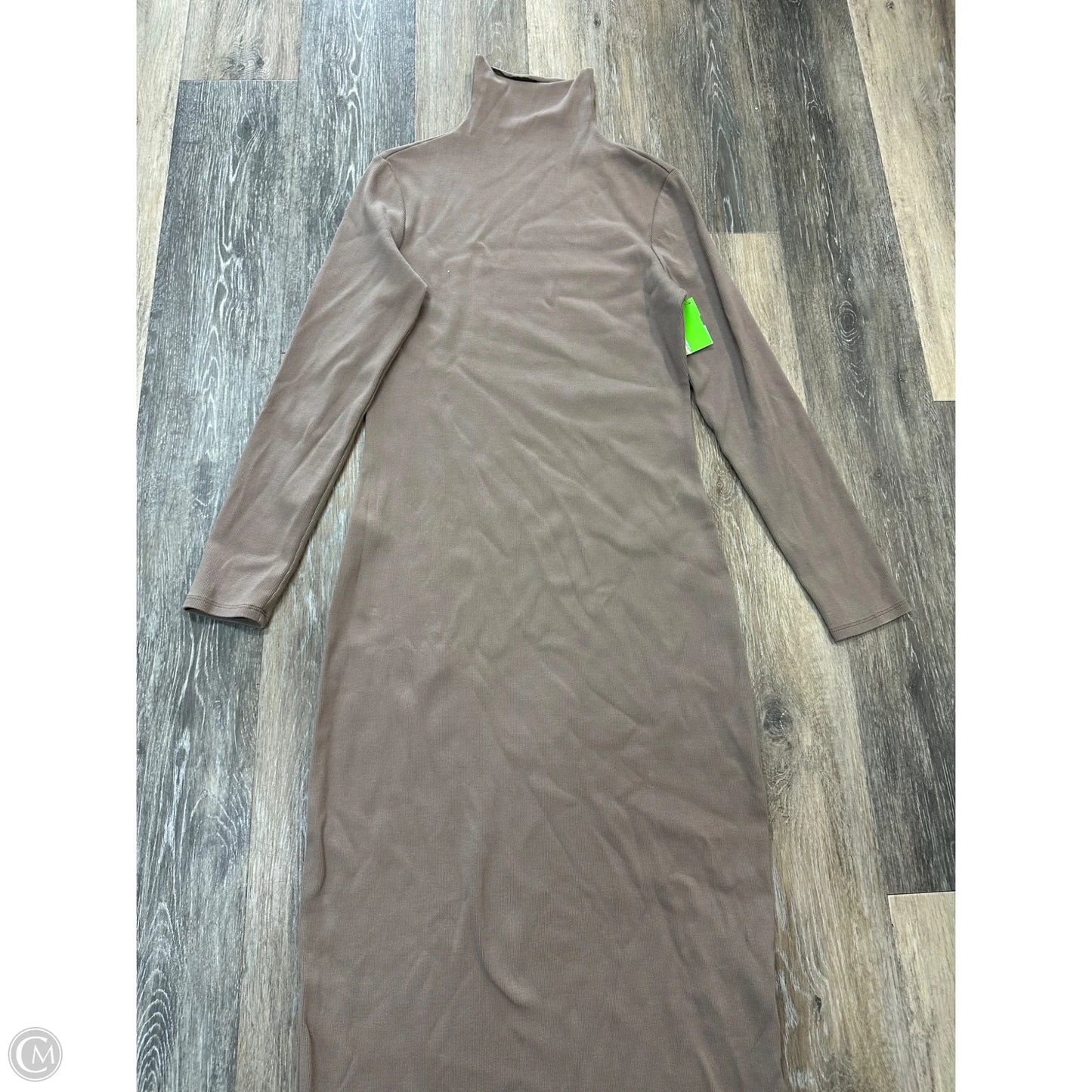 Dress Casual Maxi By Adriano Goldschmied In Tan, Size: L