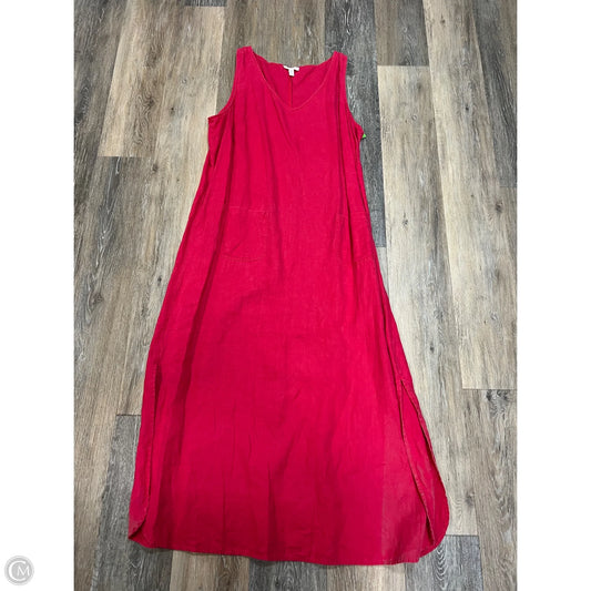 Dress Casual Maxi By Eileen Fisher In Pink, Size: M