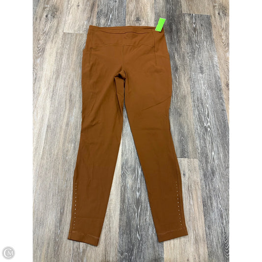 Athletic Leggings By Lululemon In Orange, Size: 10