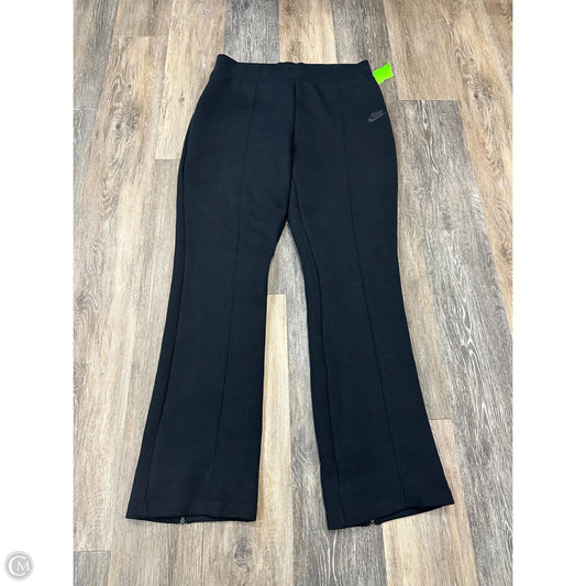 Athletic Pants By Nike Apparel In Black, Size: L