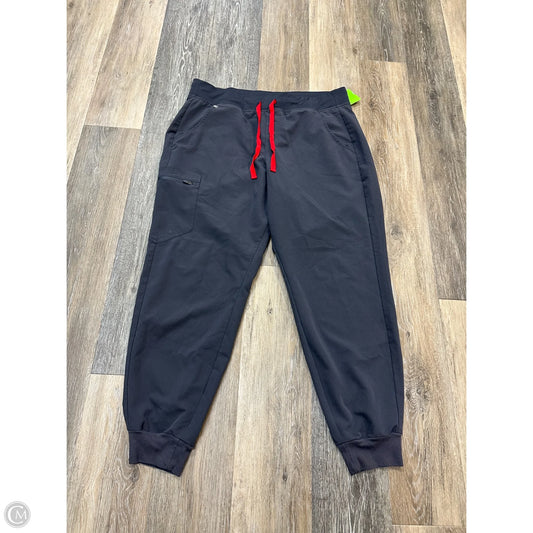 Athletic Pants By Figs In Grey, Size: L