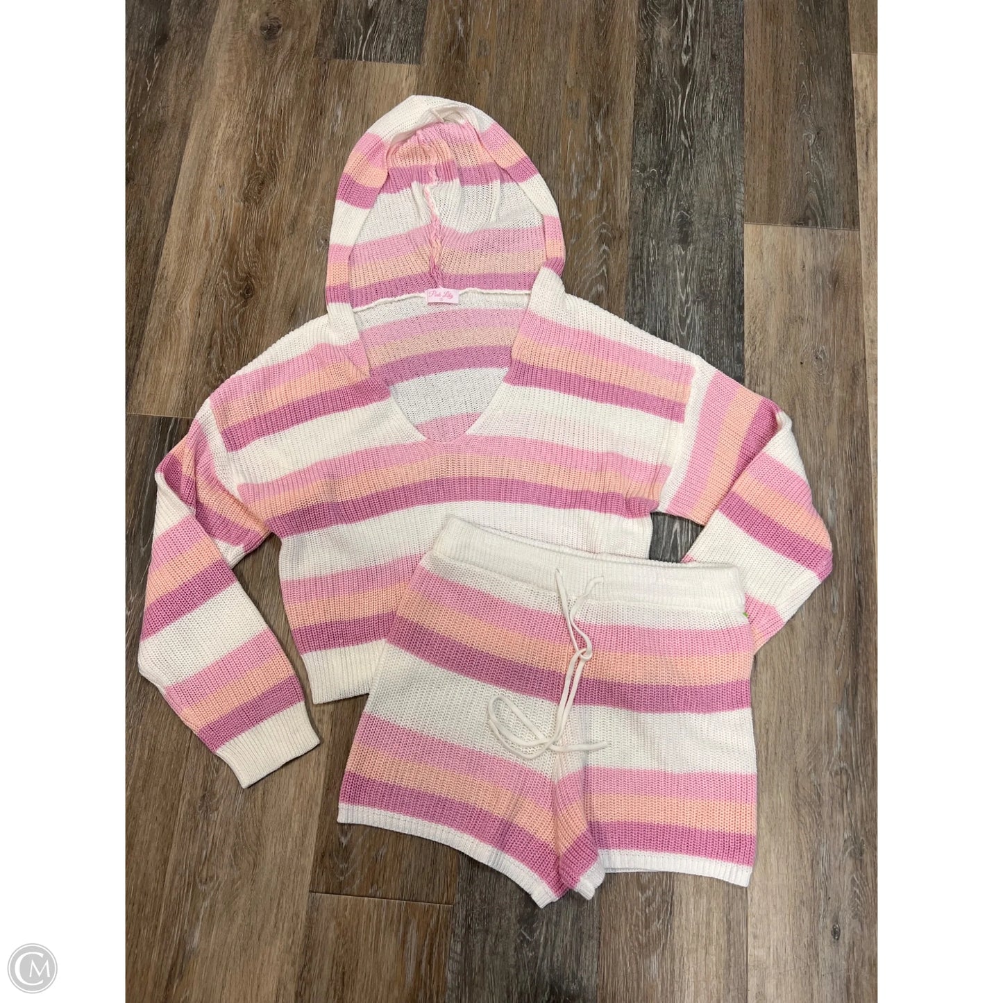 Shorts Set By Pink Lily In Pink, Size: S