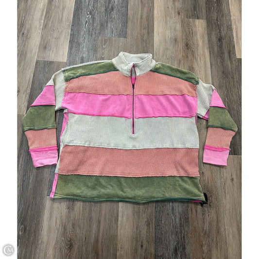 Sweatshirt Crewneck By Oli & Hali In Multi-colored, Size: M