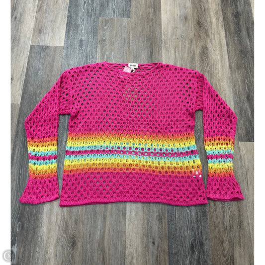 Sweater By Bibi In Pink, Size: L