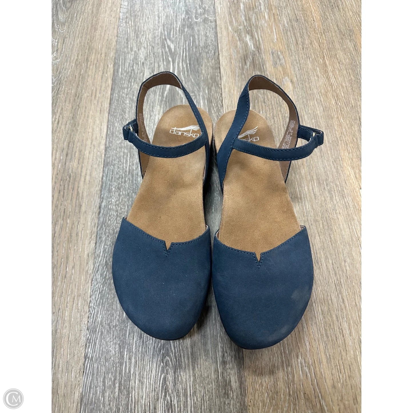 Shoes Flats By Dansko In Blue, Size: 8.5