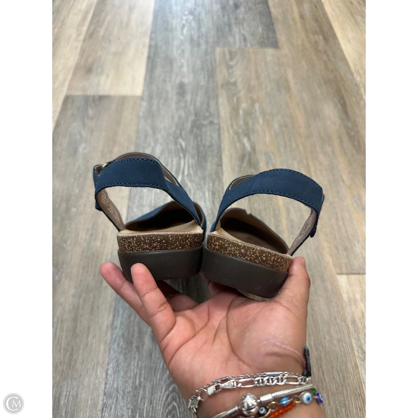 Shoes Flats By Dansko In Blue, Size: 8.5