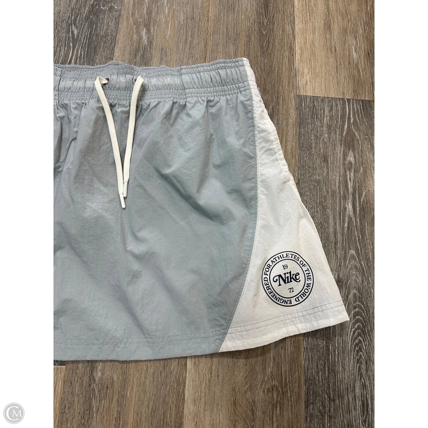 Athletic Skirt By Nike Apparel In Grey, Size: L