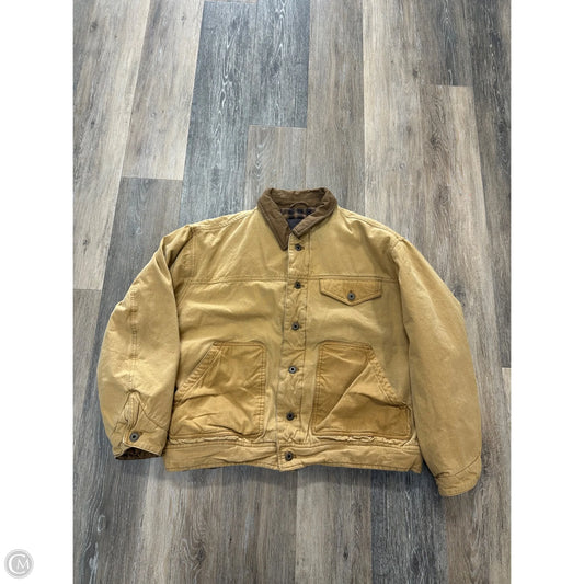 Jacket Other By Line of Trade In Tan, Size: Xl