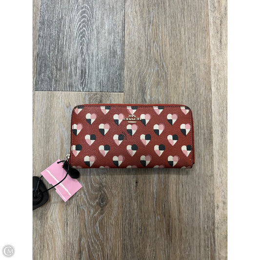 Wallet Designer By Coach, Size: Medium
