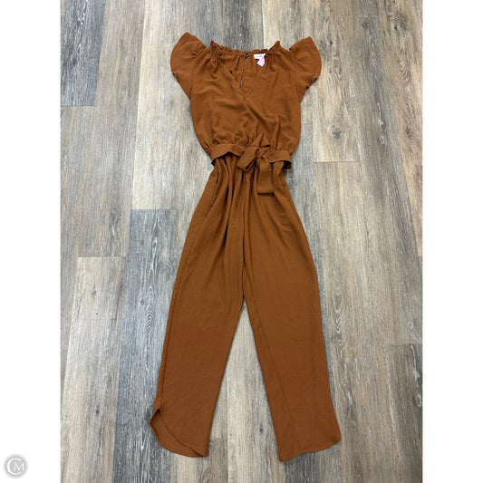 Jumpsuit By Evereve In Orange, Size: Xs