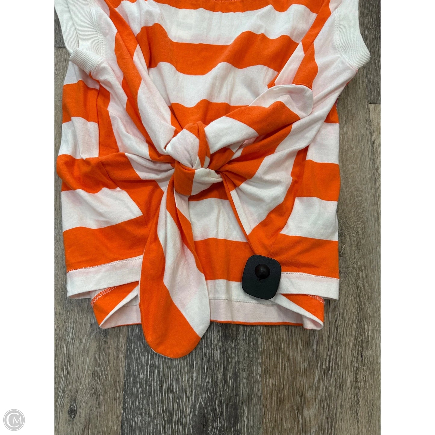 Top Sleeveless By Maeve In Striped Pattern, Size: S