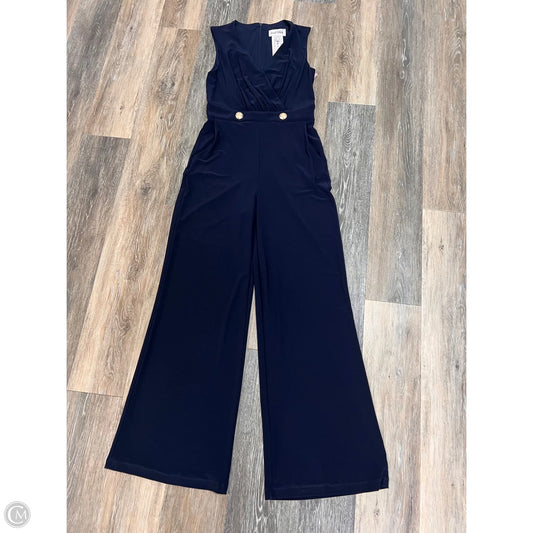 Jumpsuit By Joseph Ribkoff In Blue, Size: 4