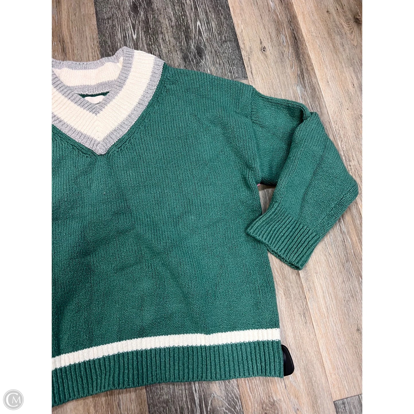 Sweater By Abercrombie And Fitch In Green, Size: L