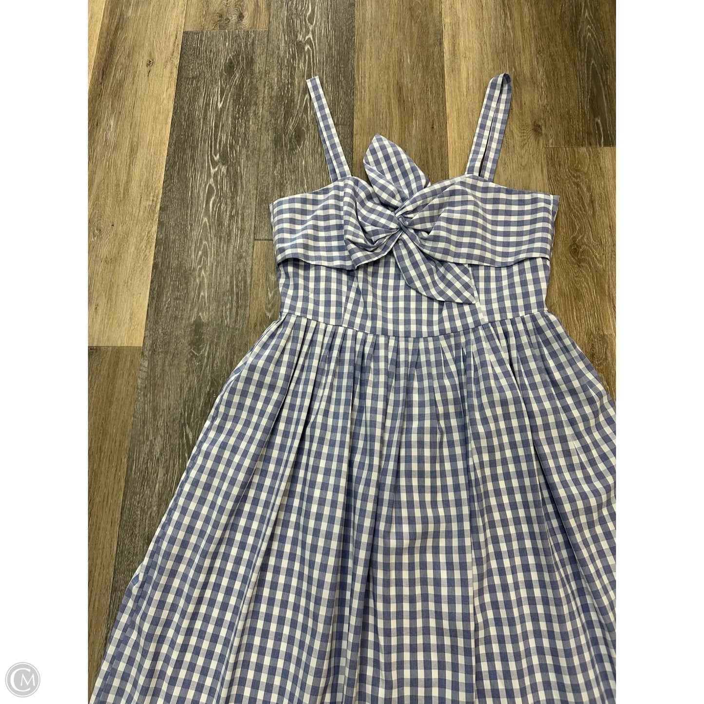 Dress Casual Midi By Antonio Melani In Plaid Pattern, Size: 10